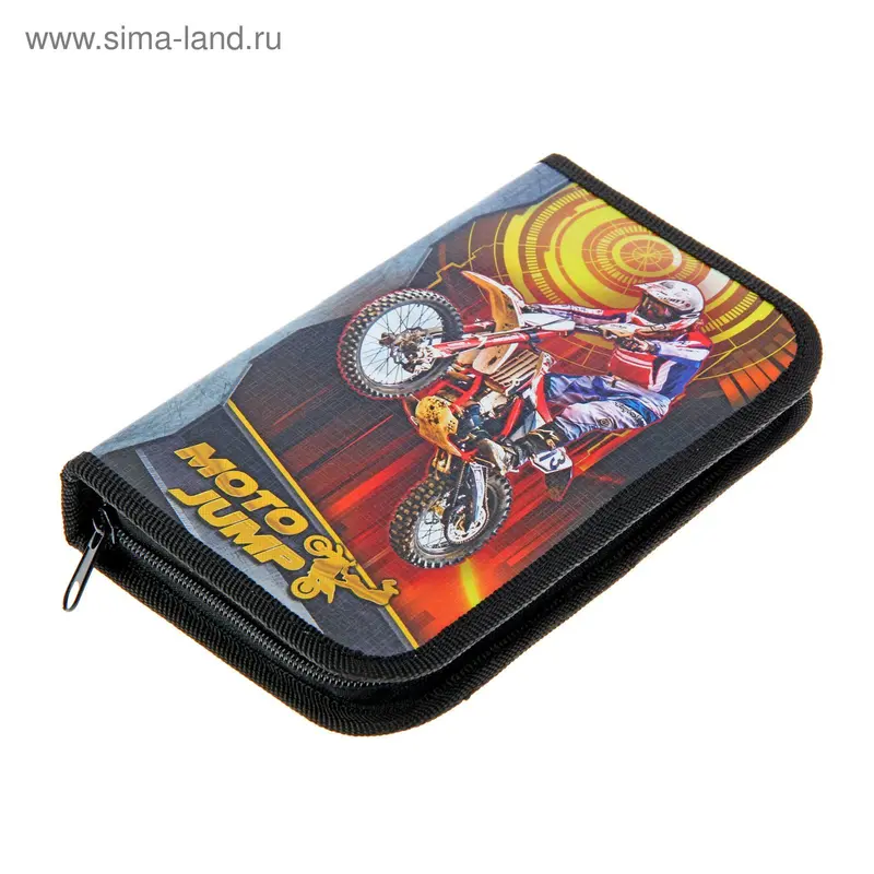 Пенал 1 секция 115*190 ламинированный картон Motojump