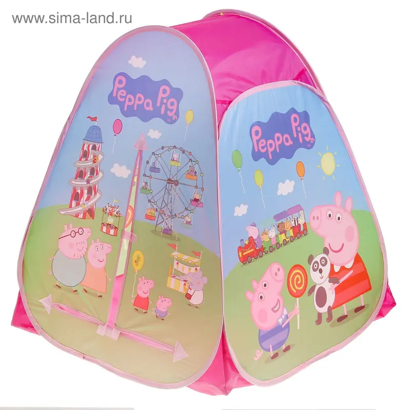 Игровая палатка "Пеппа в луна-парке"