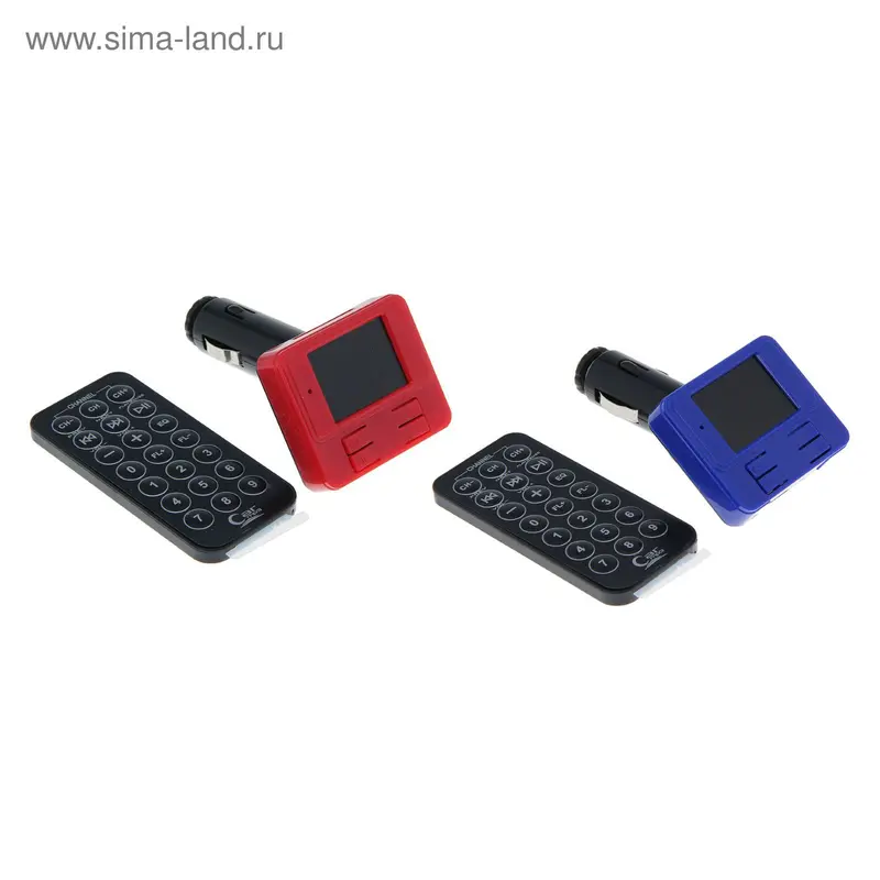 FM - трансмиттер Luazon, USB/SD/MicroSD/Mp3/WMA, МИКС