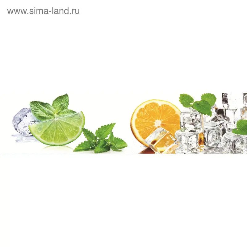 Кухонный фартук "Цитрусы" 2440х600х3 мм