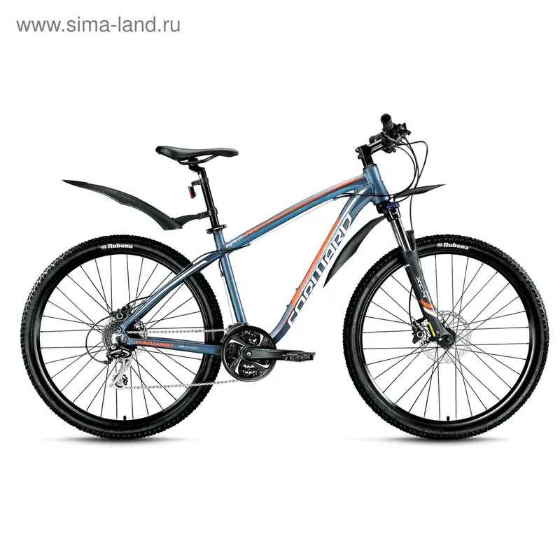 Велосипед 27,5" Forward Agris 3.0 disc, 2016, цвет синий матовый, размер 19"