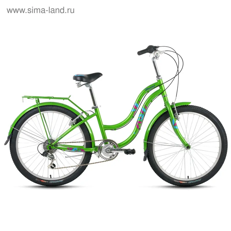Велосипед 24" Forward Evia 24, 2016, цвет зелёный, размер 13"