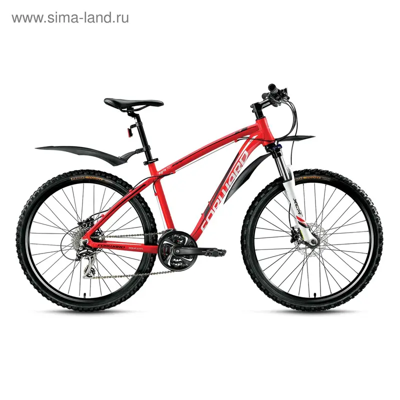 Велосипед 26" Forward Agris 3.0 disc, 2016, цвет красный матовый, размер 19"