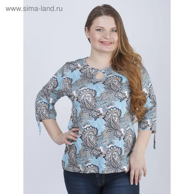 Блузка женская Капелька М424 МИКС, р-р 60