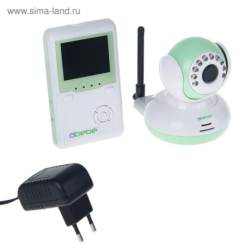 Видеоняня Bremed BD 3100, экран 2.4 дюйма, радиус действия 200 м