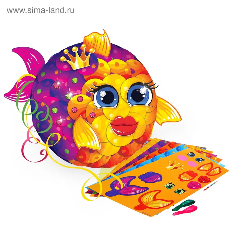 Набор для создания игрушки из папье-маше "Рыбки"