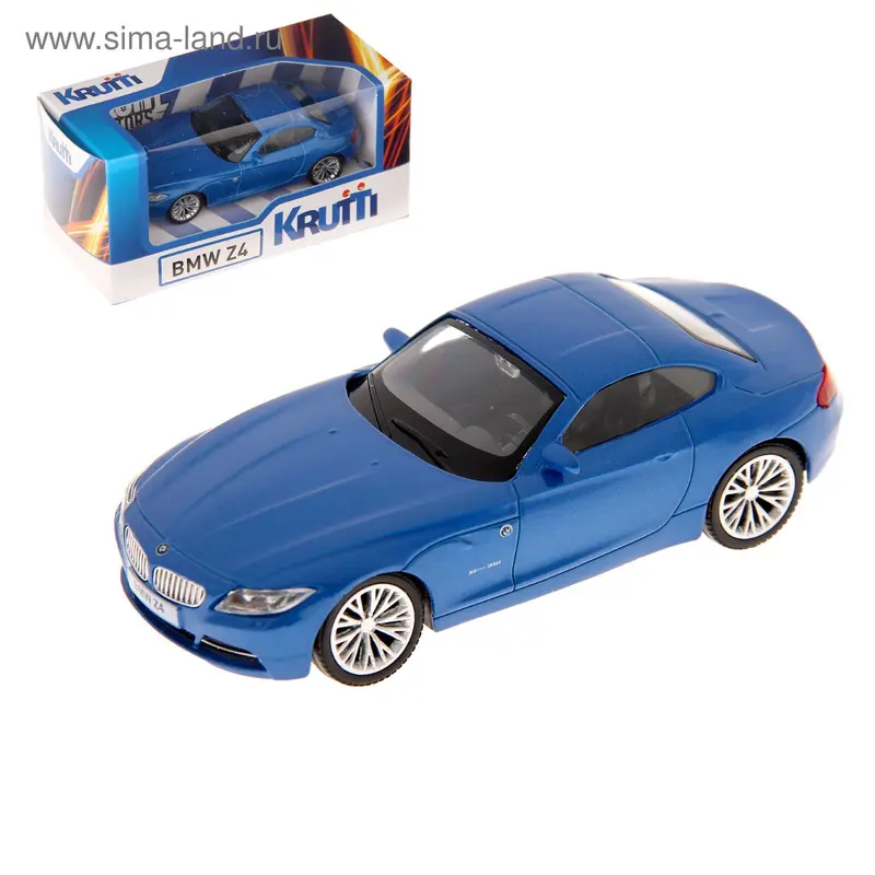 Машинка металлическая BMW Z4, МИКС