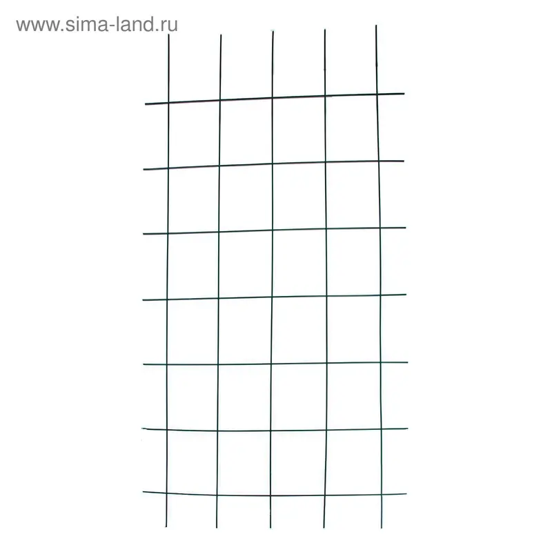 Шпалера, 150 × 75 × 0.3 см, металл, зелёная, «Вьюн»
