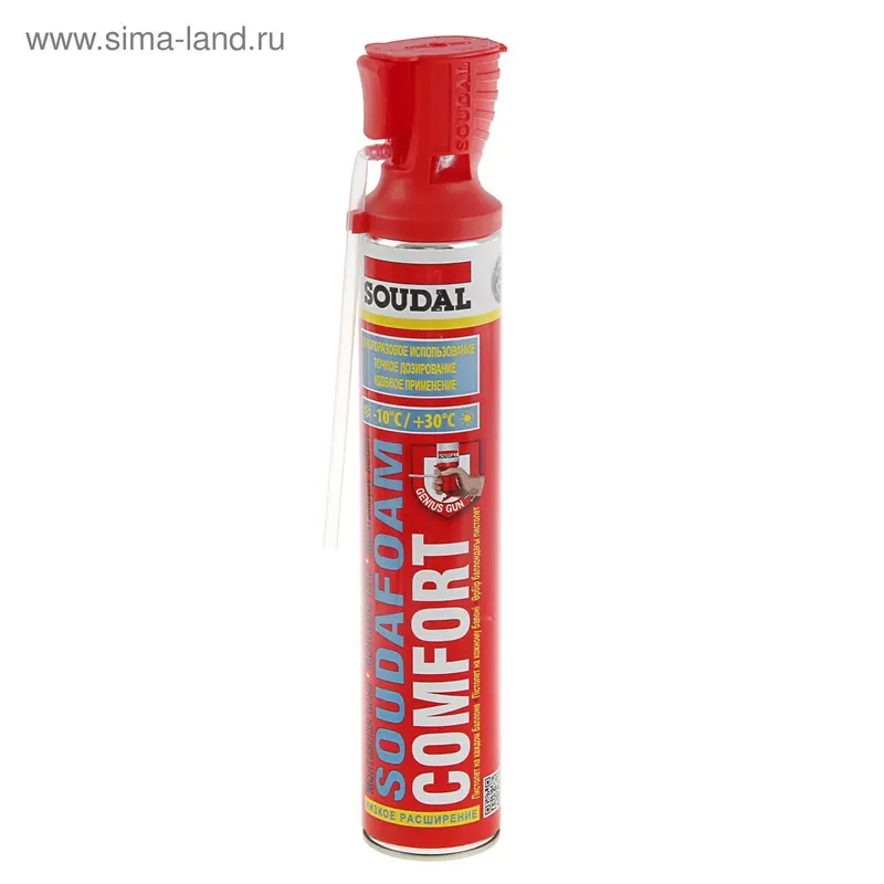 Пена монтажная Soudal Comfort, 750 мл