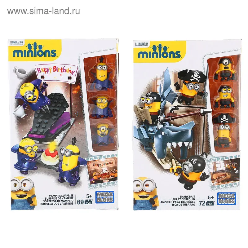 Конструктор "Миньоны", МИКС