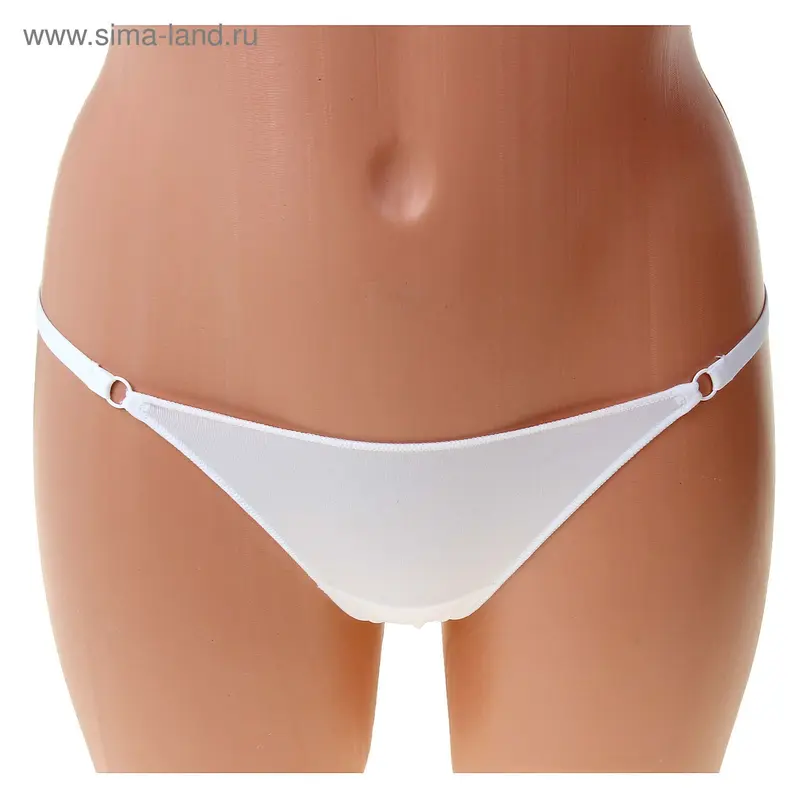 Трусы женские стринги ICD31136 Basic microfiber белый, р-р 44 (3)