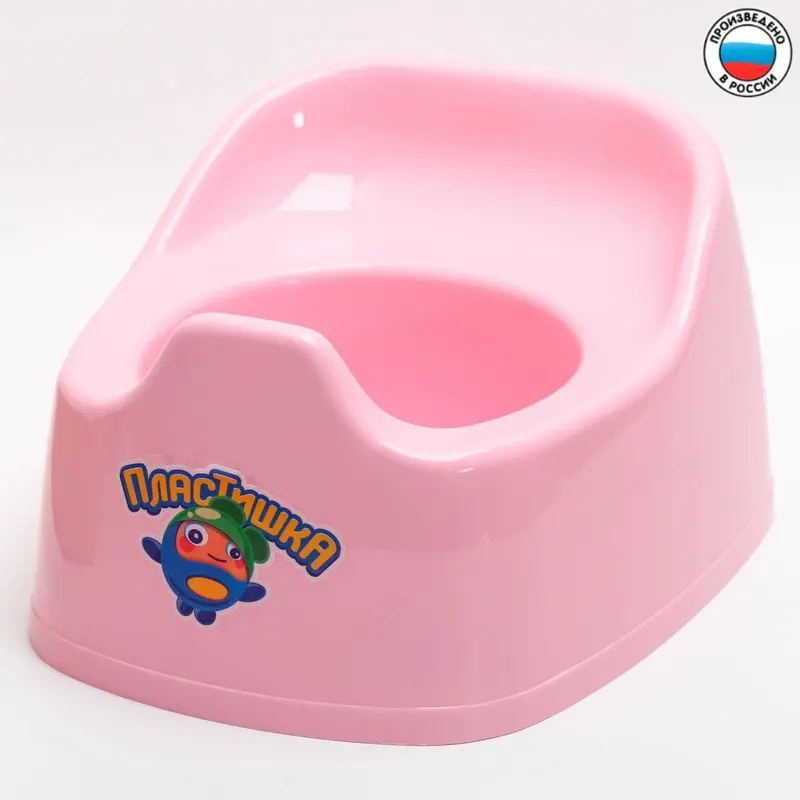 Горшок детский, цвет розовый