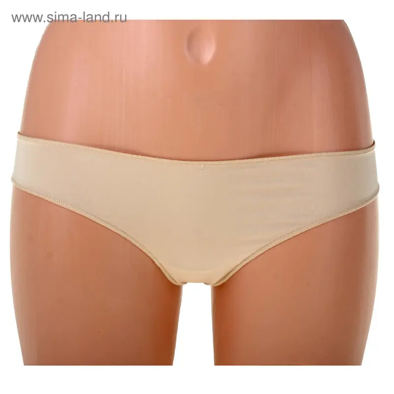 Трусы женские бразильяна ICD37258 Basic microfiber beige, р-р 46 (4)