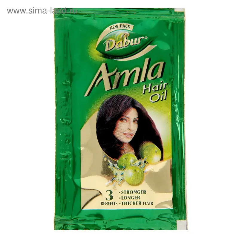 Масло для волос и тела Dabur Амла, 3 мл