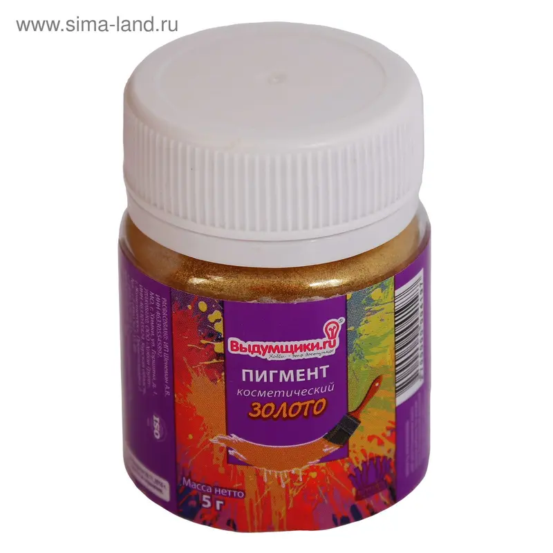 Пигмент косметический "Золото" 5гр