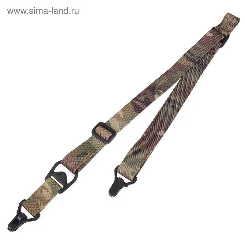 Ремень оружейный KINGRIN MS3 sling-with logo (CP) SL-01-CP