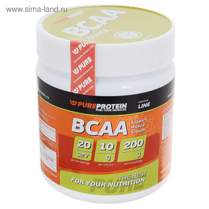 BCAA 200г Апельсин