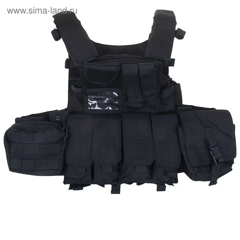Жилет разгрузочный KINGRIN Tactical vest (Black) VE-21-BK