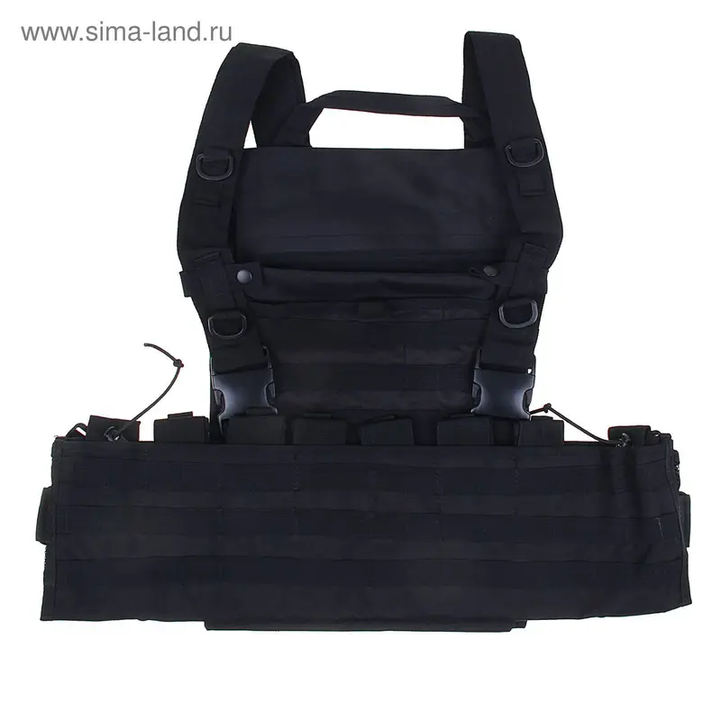 Жилет разгрузочный KINGRIN Tactical vest (Black) VE-11-BK