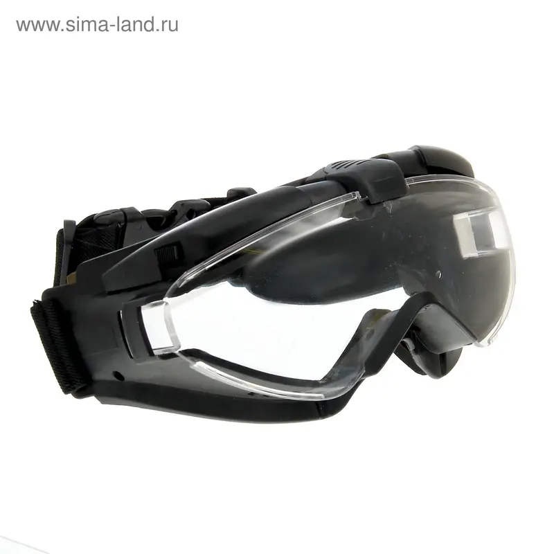 Очки защитные для страйкбола Tactical Goggle with Fan MA-78-BK