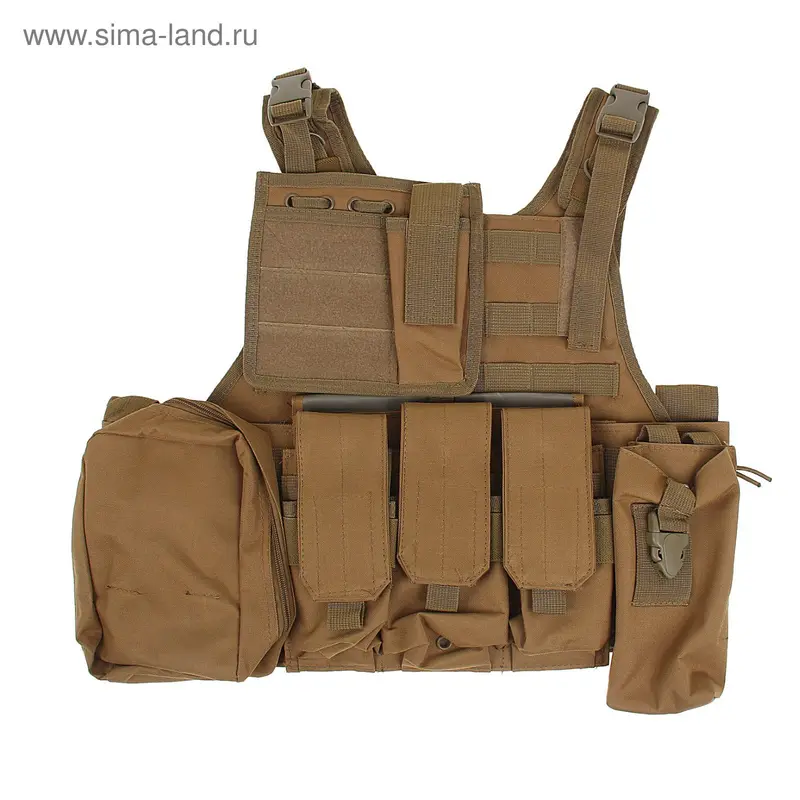 Жилет разгрузочный KINGRIN Tactical vest (Tan) VE-03-T