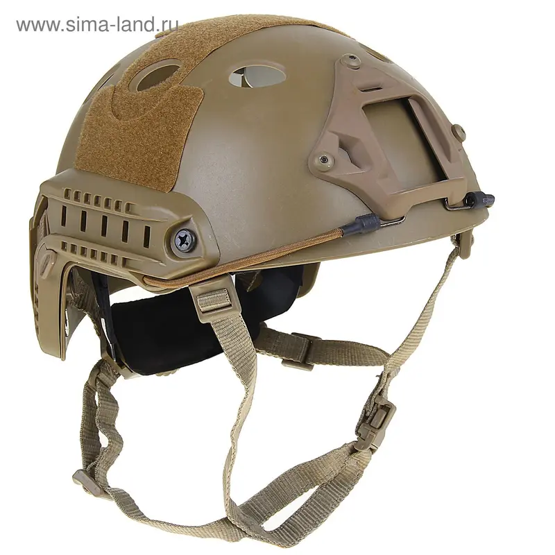 Шлем для страйкбола KINGRIN FAST helmet PJ version (Tan) HL-06-PJ-T