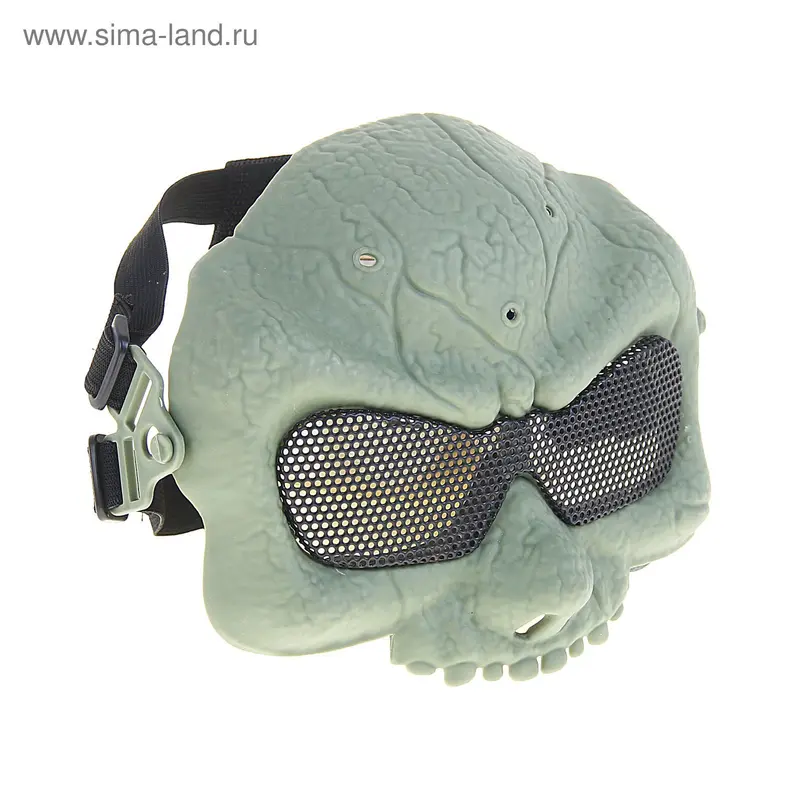 Маска для страйкбола KINGRIN Desert army group mask V5-Round mesh (OD) MA-56-OD