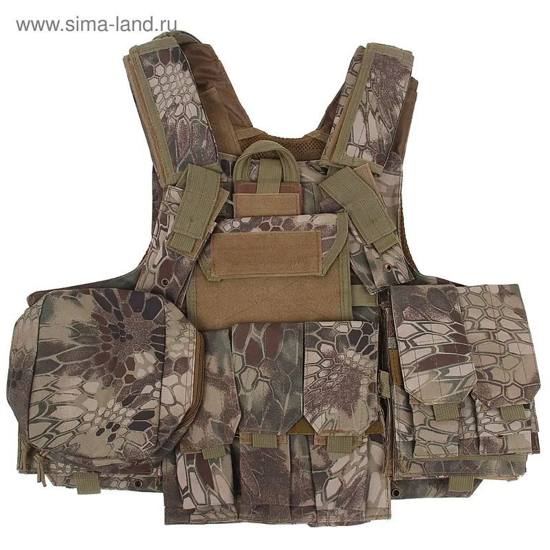Жилет разгрузочный KINGRIN FSBE vest () питон лес