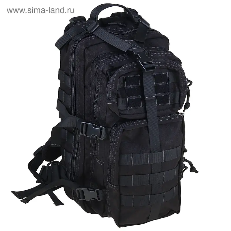 Рюкзак 3P Tactical Backpack Black BP-02-BK, 40 л