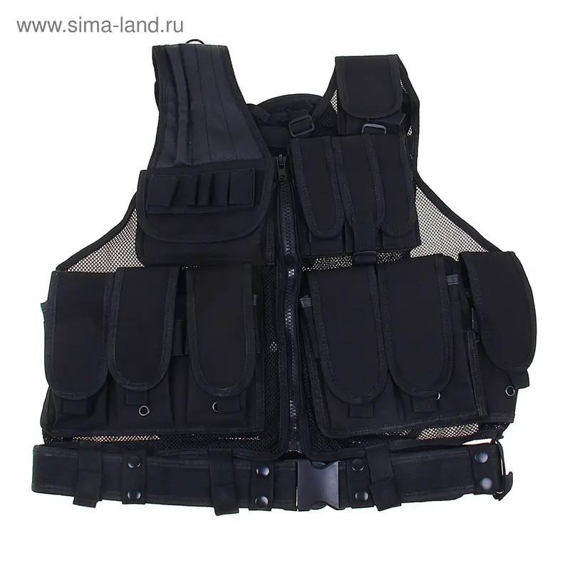 Жилет разгрузочный KINGRIN Mesh vest (Black) VE-05-BK