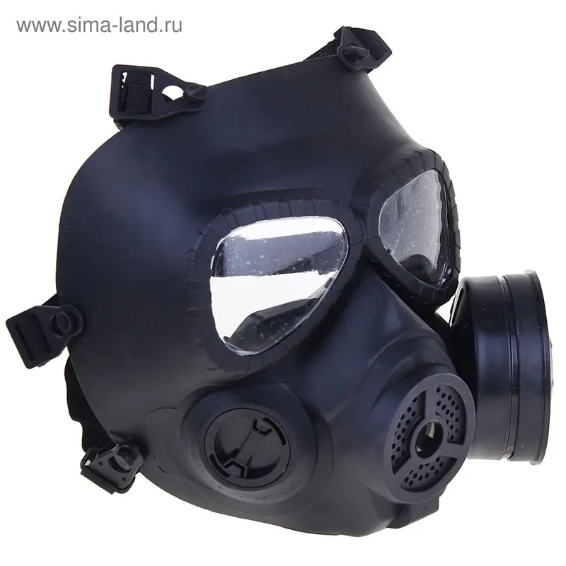 Маска для страйкбола Gas Mask with Both Fan MA-85-BK