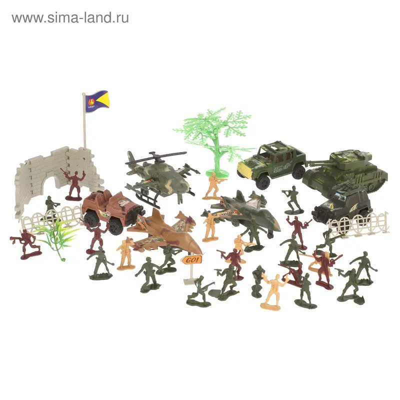 Набор «Армия», военная техника, в пакете