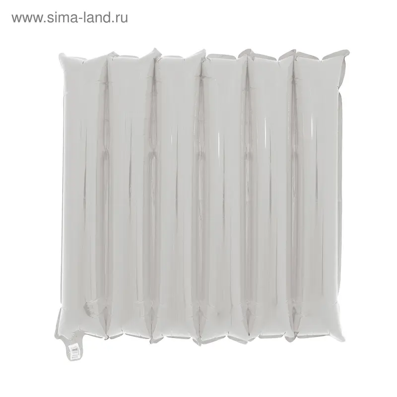 Шар фольгированный 22", панель, металл, Silver