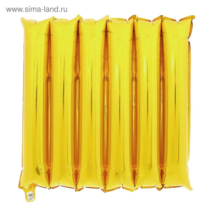 Шар фольгированный 42", панель, металл, Gold