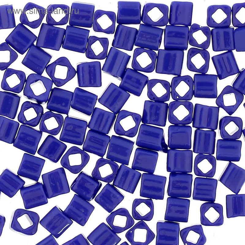 Бисер Япония "ТОНО" Cube №1 Змм 5 гр (0048 яр.синий)