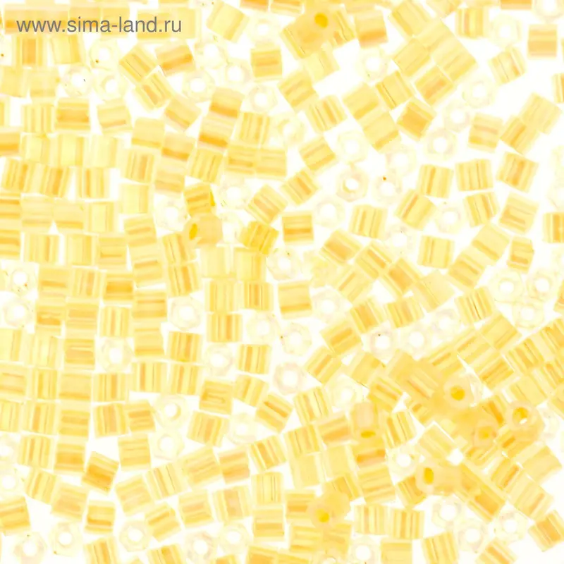 Бисер Япония "TOHO" Hexagon №3, 11/0, 5гр (0901 св.кремовый/перл.)