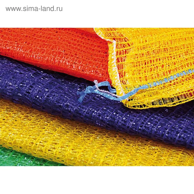 Сетка овощная, красная 40 х 60 см