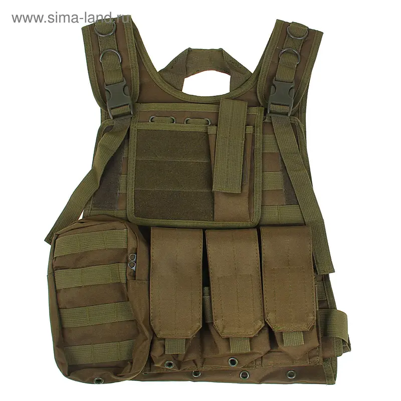 Жилет разгрузочный KINGRIN Tactical vest (OD) VE-12-OD
