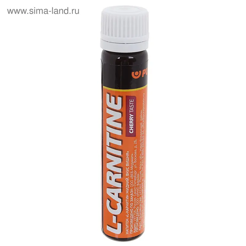 Жидкий L-Carnitine 1 флакон 25мл Вишня