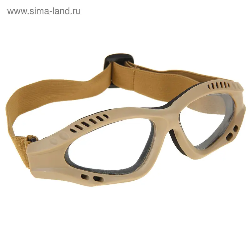 Очки защитные для страйкбола KINGRIN Zero nylon glasses (Black) MA-61-T