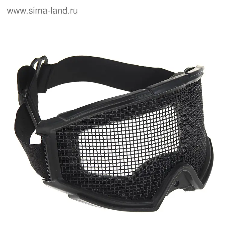 Очки защитные для страйкбола KINGRIN Tactical gear mesh goggles (Black) MA-05-BK