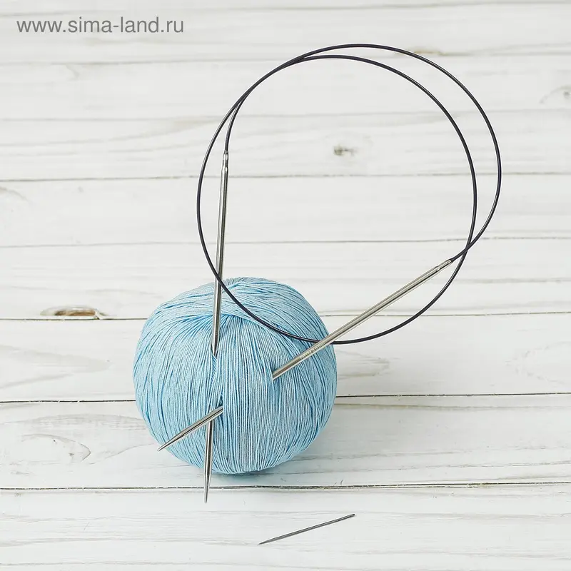 Спицы для вязания, круговые, d=3мм, 80см