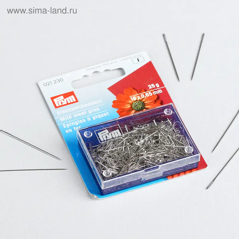 Булавки для флористики и декораций, 0,65мм x 16мм
