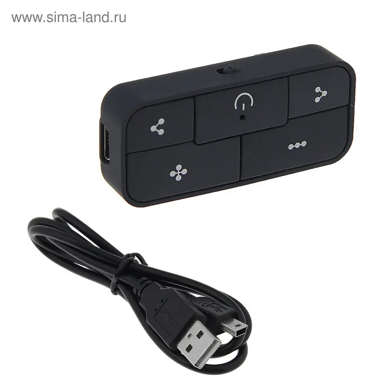 MP3 плеер Qumo Marshmallow Black, 4 Гб, USB 2.0, черный
