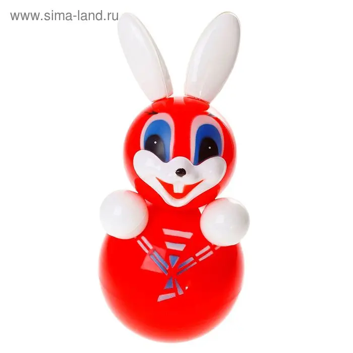 Неваляшка "Заяц Листопадничек" в пакете