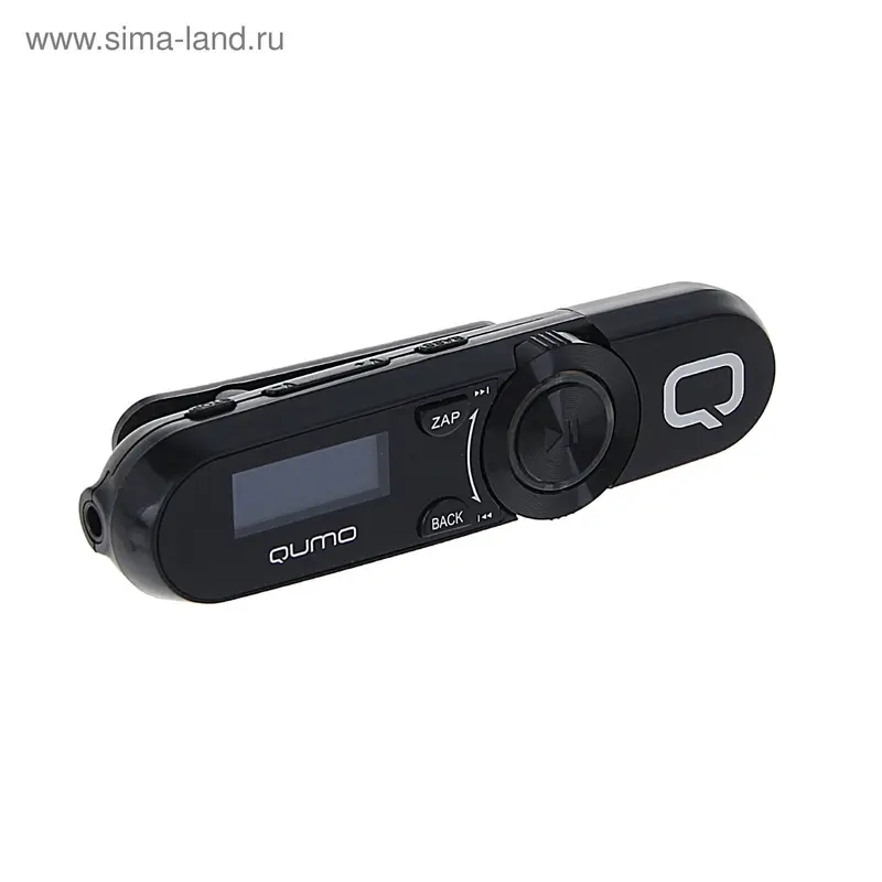 MP3 плеер Qumo Magnitola Black, 4 Гб, дисплей 1.1", USB 2.0, черный