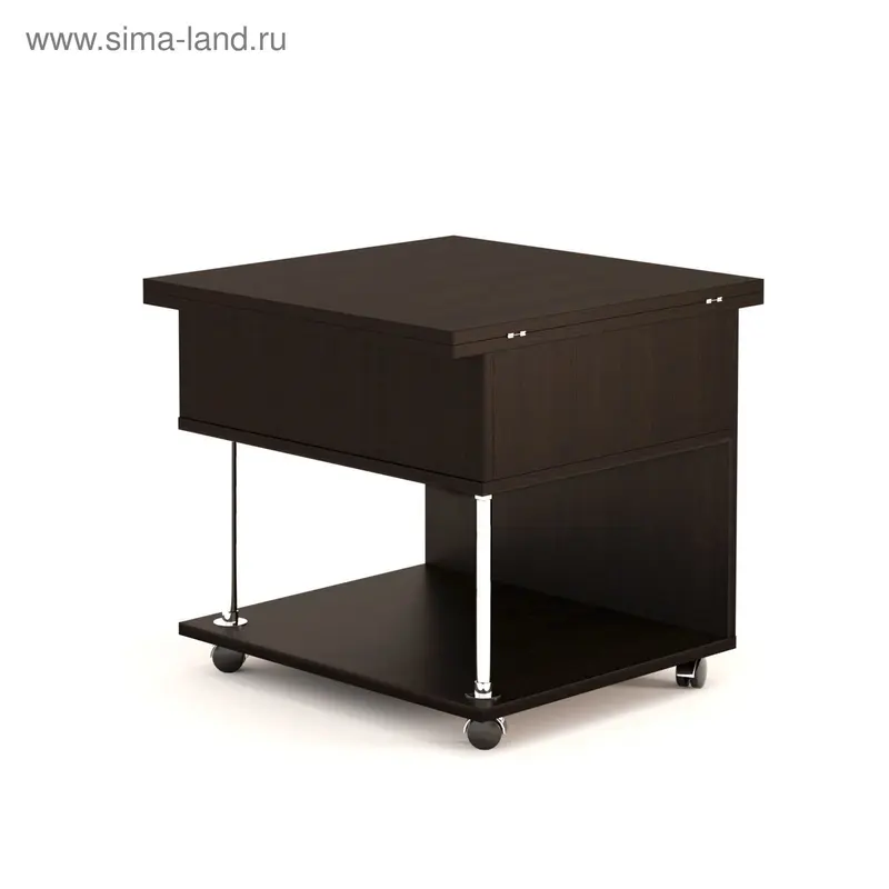 Стол журнальный 550х550х500, венге