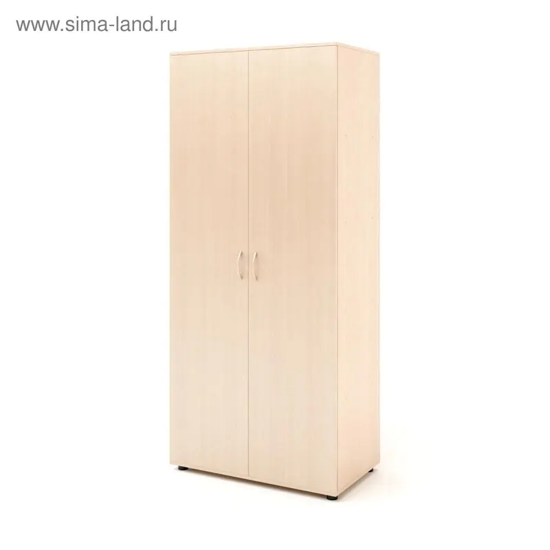 Шкаф 5 полок 800х450х1830, белёный дуб