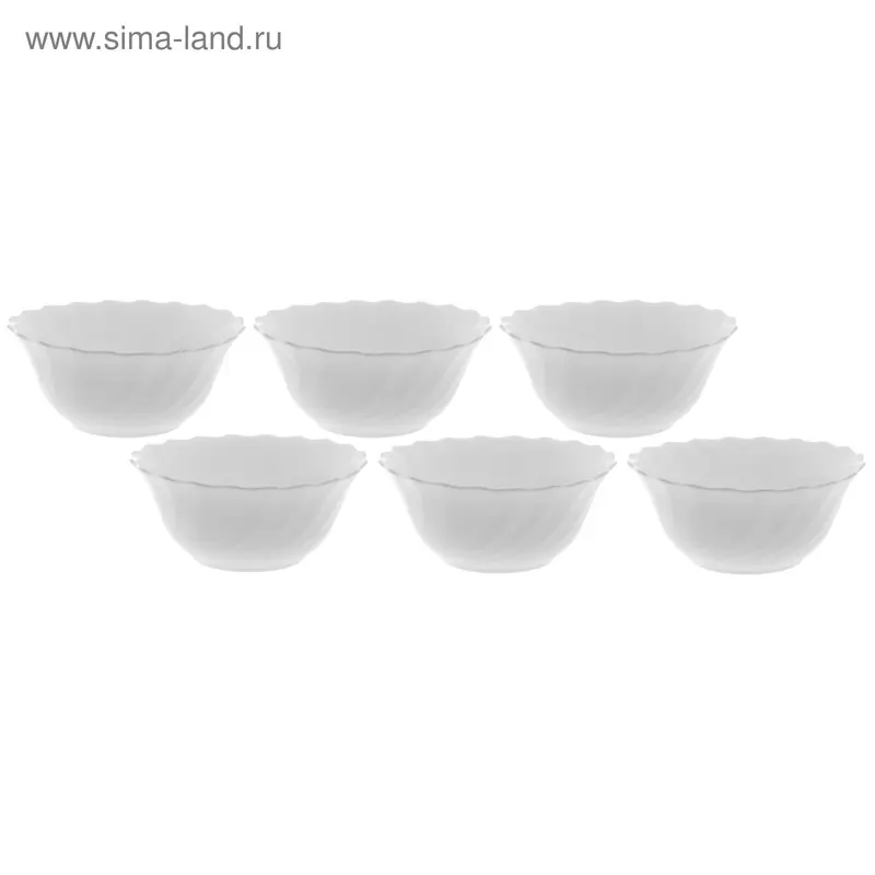 Набор салатников d=12 см Trianon, 6 шт