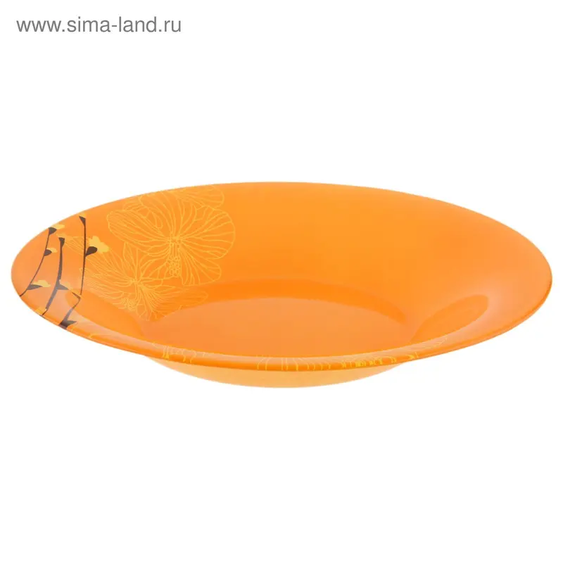 Тарелка глубокая 21 см Rhapsody Orange